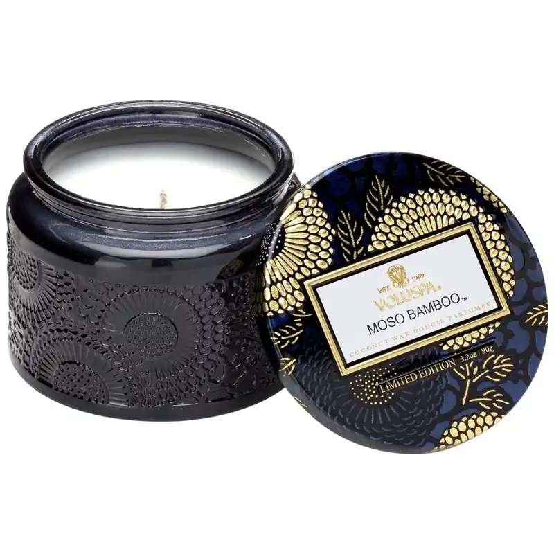 Voluspa Moso Bamboo Petite Jar Candle 3.2 Oz