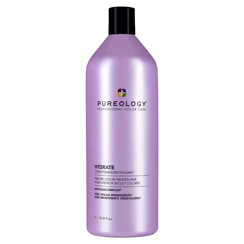 Pureology Hydrate Conditioner Liter | For Dry Color-Treated Hair