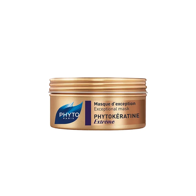 [Sample 0.5 oz] Phyto Phytokeratine Extreme Exceptional Mask | For Ultra-Damaged, Brittle & Dry Hair | Hair Mask