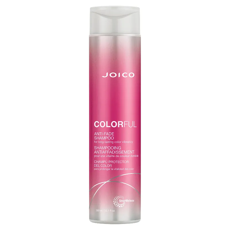 Joico Colorful Anti-Fade Shampoo 10.1 oz | Preserve Hair Color | For Long-Lasting Color Vibrancy | For Color-Treated Hair