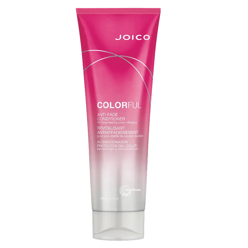 Joico Colorful Anti-Fade Conditioner 8.5 oz | Preserve Hair Color | For Long-Lasting Color Vibrancy | For Color-Treated Hair