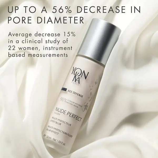 [Sample 0.05 oz] Yon-Ka Nude Perfect Fluid | Face Primer | Pore Minimizer and Complexion Corrector | Blue Light and Environmental Protector | All Skin