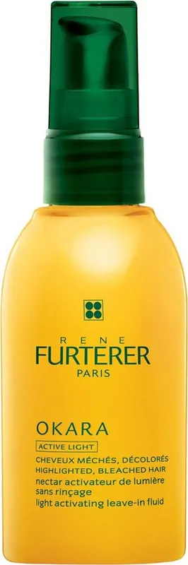 [Sample 0.5 oz] Rene Furterer Okara Active Light Light-Activating Leave-In Fluid | For Highlighted, Bleached Hair