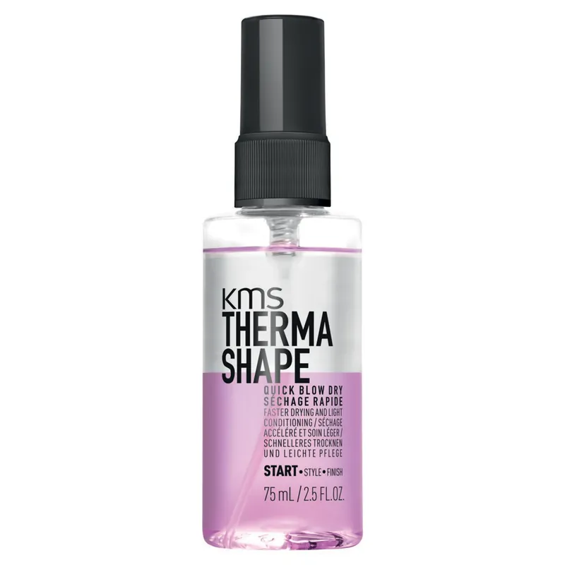 KMS THERMA SHAPE Quick Blow Dry 2.5 oz / 75 ml | Faster Drying & Conditioning