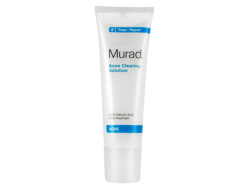 [Free With $75 Purchase] Murad Acne Clearing Solution 0.33 oz | 0.5% Salicylic Acid Acne Treatment | Step 2 Treat Repair - Free Gift