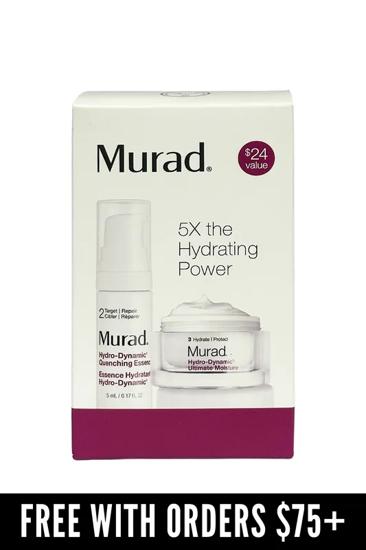 [FREE GIFT] Murad Hydro-Dynamic Quenching Essence 0.17 oz & Hydro-Dynamic Ultimate Moisture 0.25 oz