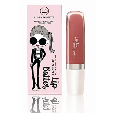 Lucie + Pompette Beauty (.16 oz) Mi, Sheer Lip Batter 3-in-1
