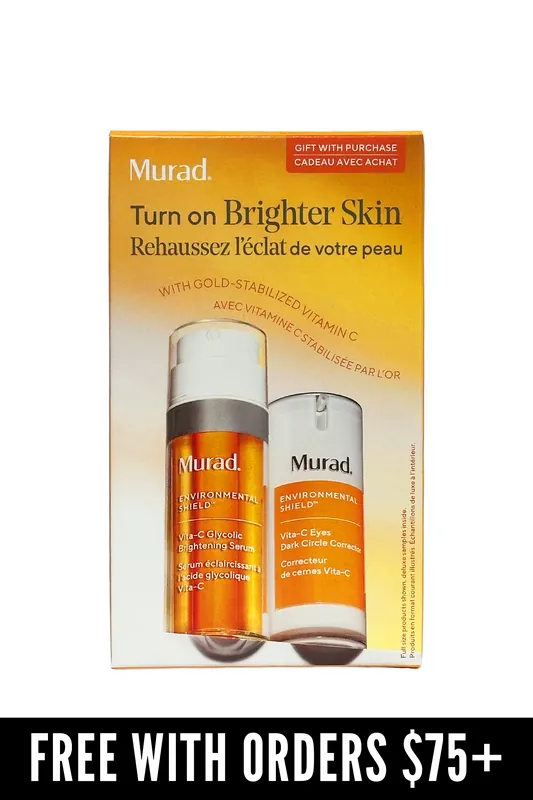 [FREE GIFT] Murad Vita-C Glycolic Brightening Serum 0.17 oz & Vita-C Eyes Dark Circle Corrector 0.17 oz