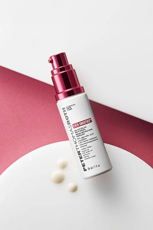 Peter Thomas Roth EVEN SMOOTHER Glycolic Retinol Resurfacing Serum 1 oz / 30 ml