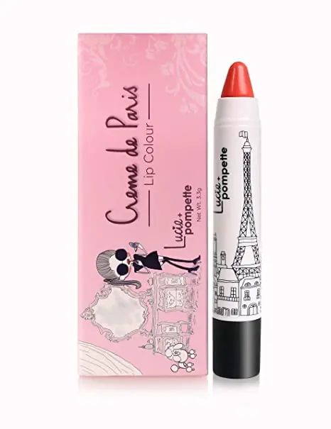 Lucie + Pompette Creme De Paris Lip Colour - Cha Cha (Matte Orange Red)