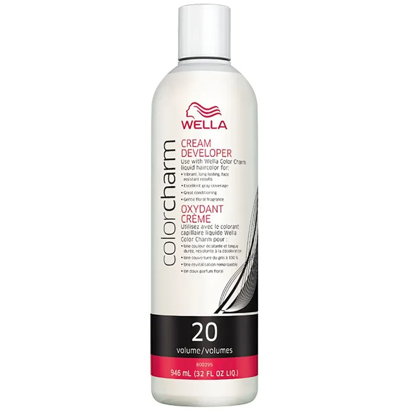 Wella ColorCharm Creme Developer 32 oz - 20 Volume
