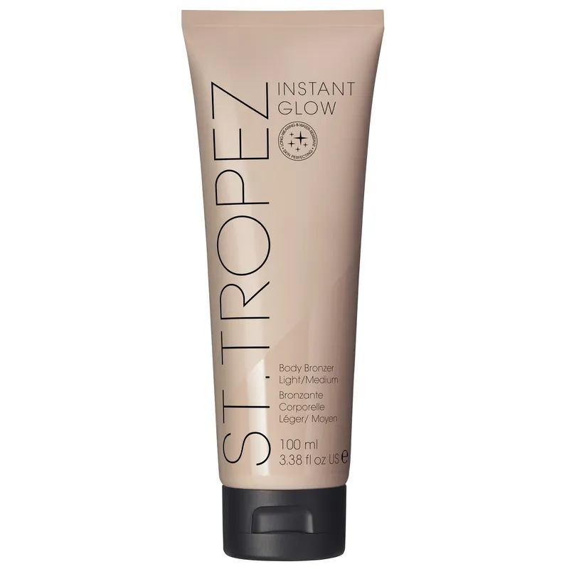 St. Tropez INSTANT GLOW Body Bronzer 3.38 oz / 100 ml - Light/Medium
