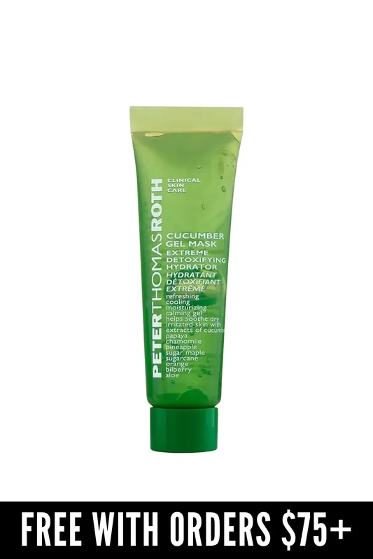 [FREE GIFT] Peter Thomas Roth Cucumber Gel Mask Extreme DE-TOX Hydrator 0.47 oz