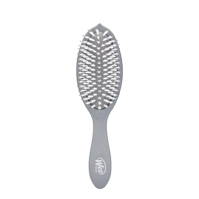Wet Brush Go Green Treatment & Shine Hairbrush - Charcoal Infused / Grey