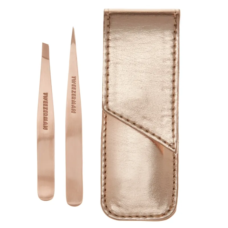 Tweezerman Petite Tweezer Set - Rose Gold | 4048-RSGR