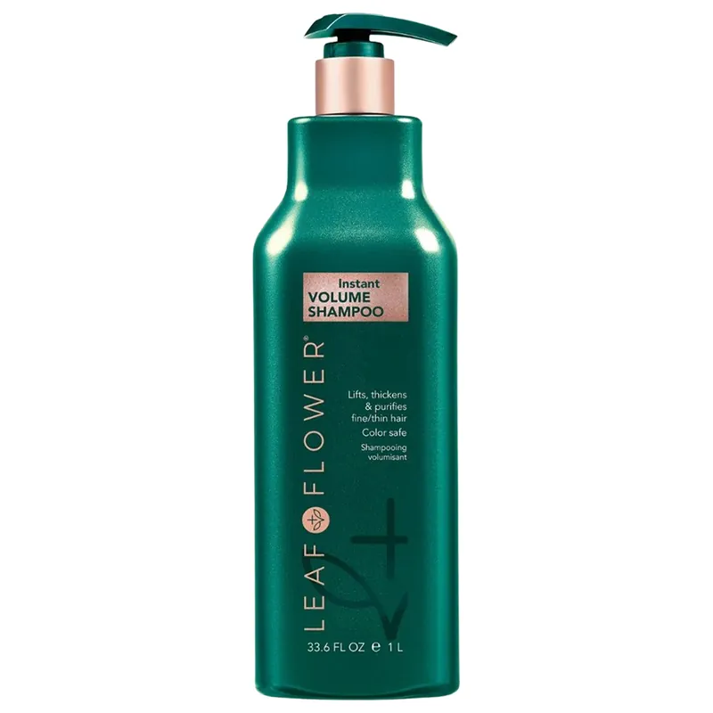 Leaf & Flower Instant Volume Shampoo Liter / 33.6 oz
