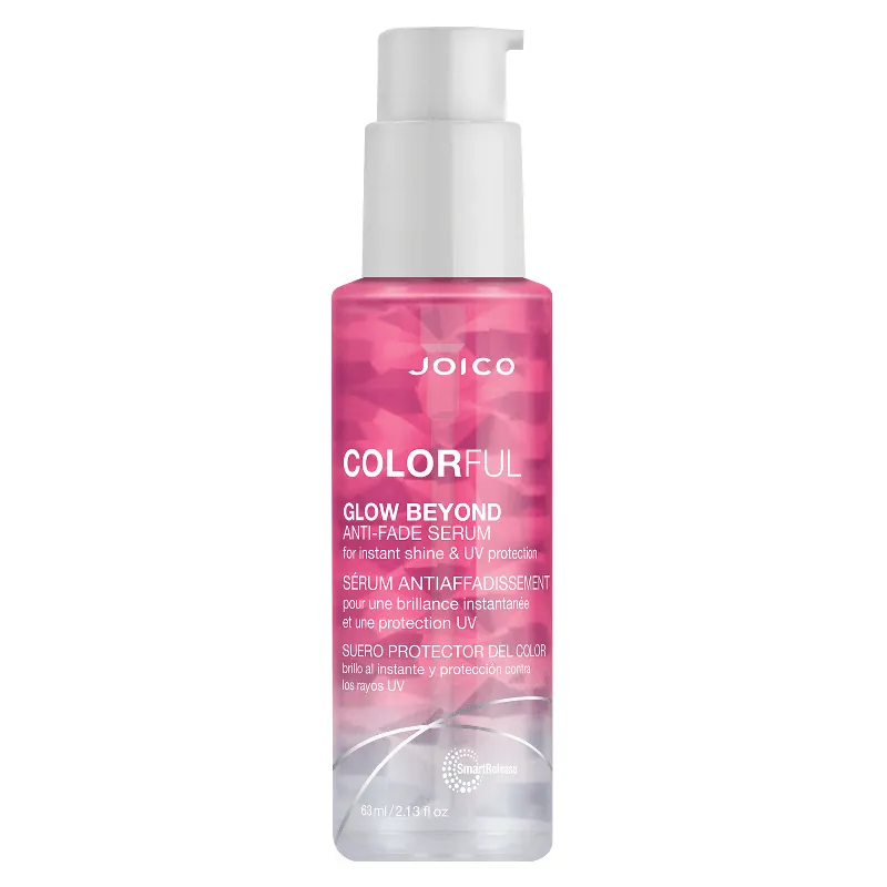 Joico Colorful Glow Beyond Anti-Fade Serum 2.13 oz | For Instant Shine & UV Protection