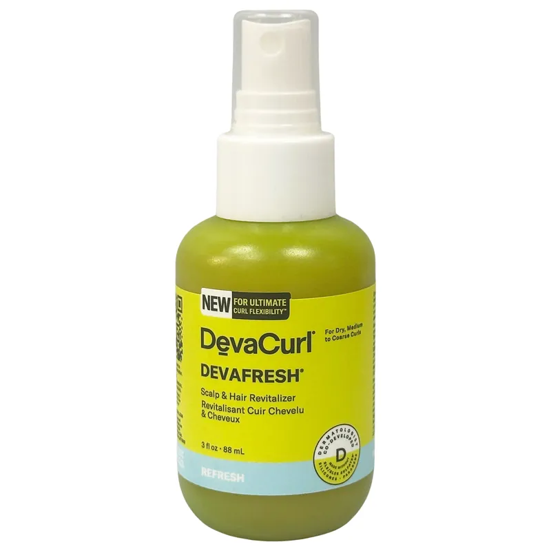 DevaCurl REFRESH DevaFresh Scalp & Hair Revitalizer 3 oz / 88 ml