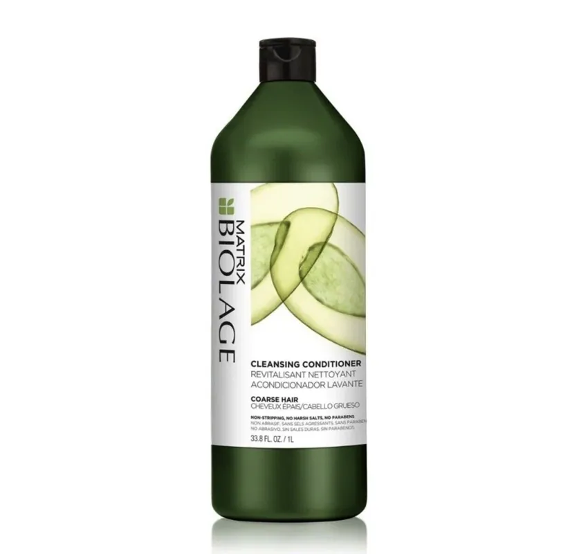 [Sample 0.5 oz] Matrix Biolage Cleansing Conditioner For Coarse Hair | Non-Stripping, No Sulfates, No Parabens