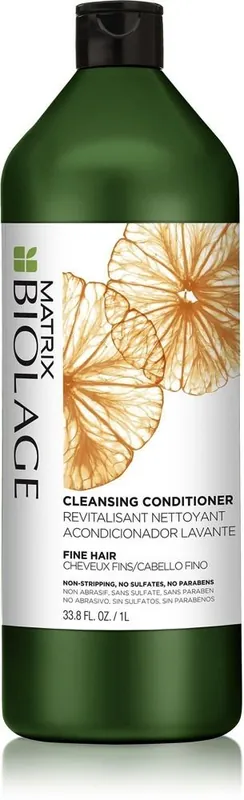 [Sample 0.5 oz] Matrix Biolage Cleansing Conditioner For Fine Hair | Non-Stripping, No Sulfates, No Parabens