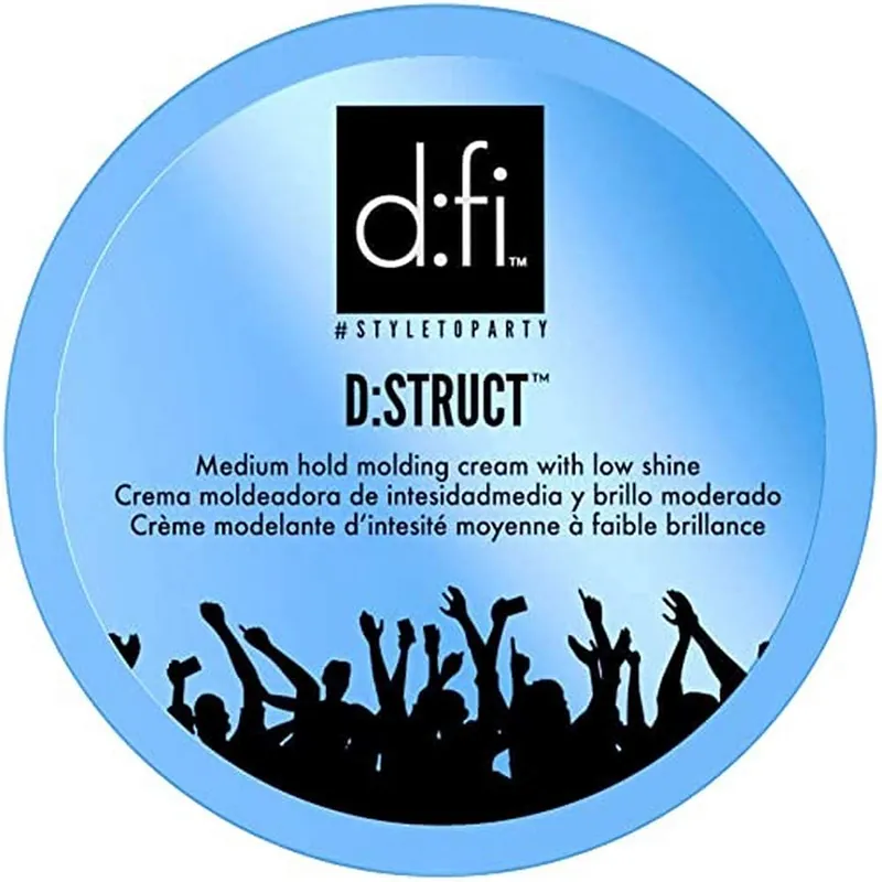 D:fi D:Struct Molding Cream 2.6 oz | Medium Hold Molding Cream With Low Shine
