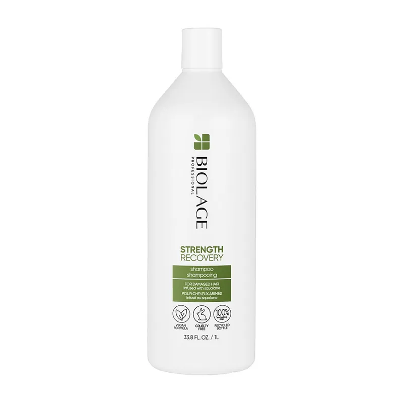 Biolage STRENGTH RECOVERY Shampoo Liter / 33.8 oz | For Damaged Hair