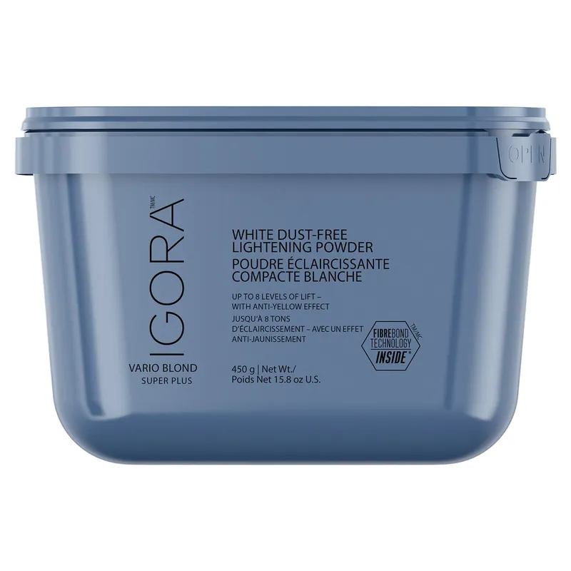 Schwarzkopf VARIO BLOND Super Plus White Dust-Free Lightening Powder 15.8 oz / 450 g | 8 Levels Of LIft