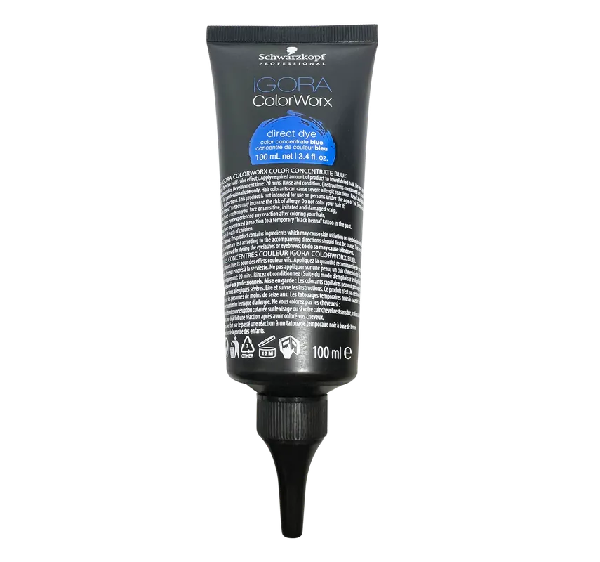 Schwarzkopf Igora ColorWorx Blue Direct Dye 3.4 oz