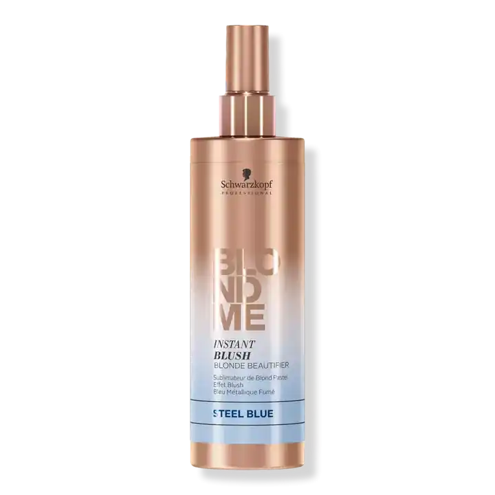 Schwarzkopf BLONDME Instant Blush Blonde Beautifier 8.4 oz / 250 ml - Steel Blue