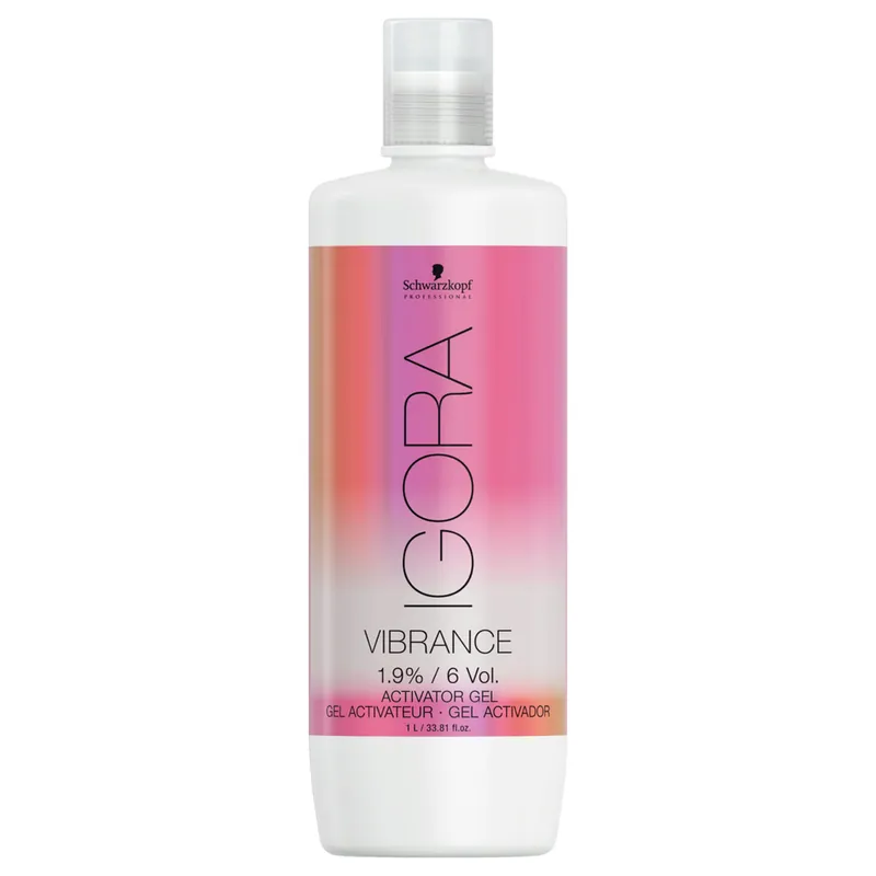 Schwarzkopf IGORA VIBRANCE Activator Gel 33.8 oz / Liter - 1.9% / 6 Vol