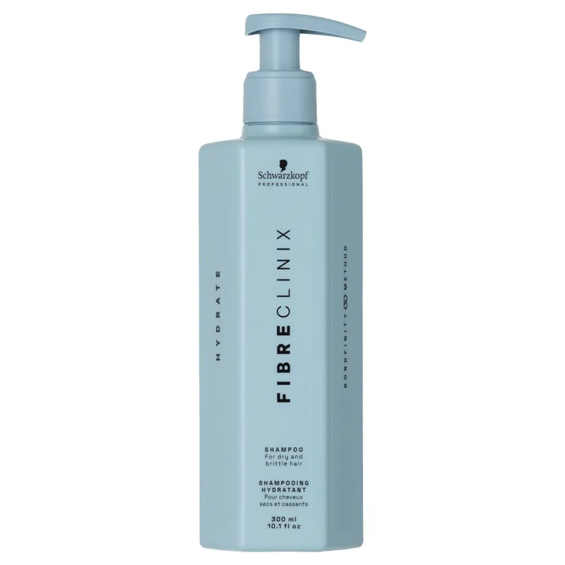 Schwarzkopf FIBRE CLINIX Tribond Hydrate Shampoo 10.1 oz / 300 ml | Normal to Dry Hair