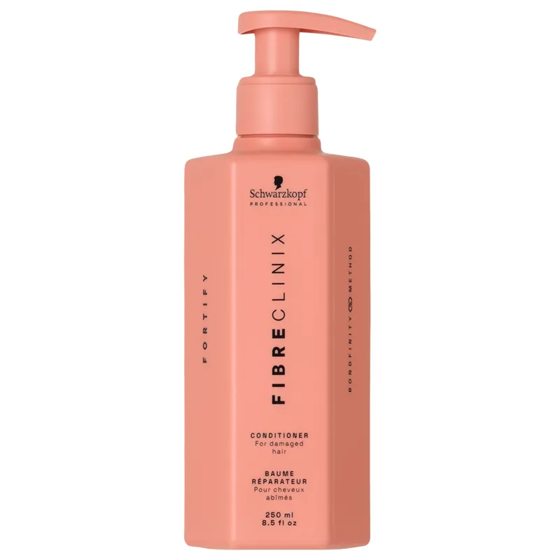 Schwarzkopf FIBRE CLINIX Tribond Fortify Conditioner 8.5 oz / 250 ml | Fine to Normal Damaged Hair