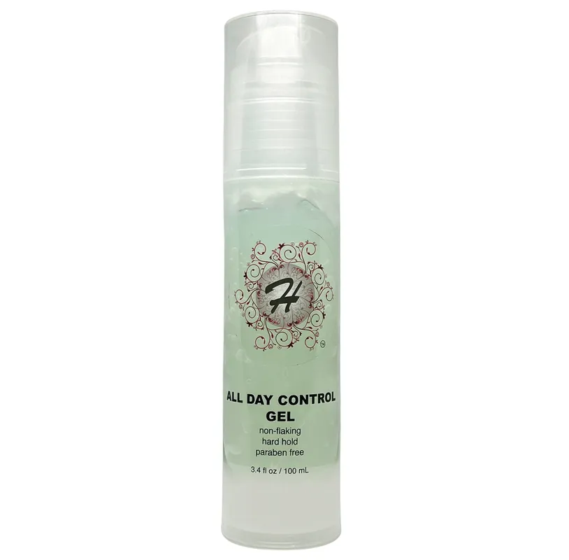 Hush All Day Control Gel 3.4 oz | Non-Flaking Hard Hold Paraben Free