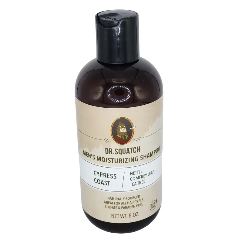 Dr. Squatch Men's Natural Shampoo 8 oz - Cypress Coast