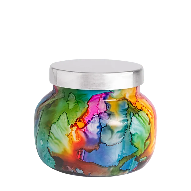 Capri Blue Petite Jar 8 oz / 226 g - Volcano / Rainbow Watercolor