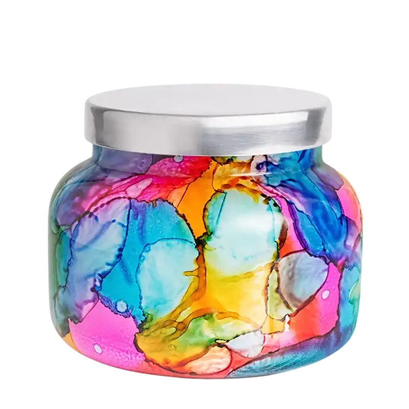 Capri Blue Signature Candle 19 oz / 538 g - Volcano / Rainbow Watercolor