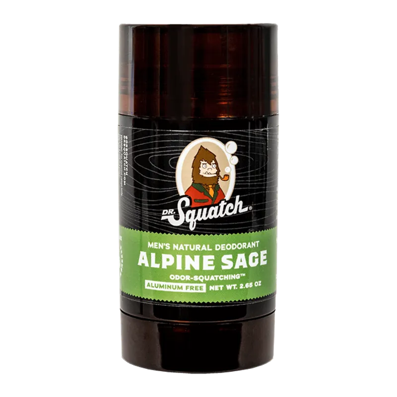 Dr. Squatch Men's All Natural Deodorant 2.65 oz - Alpine Sage