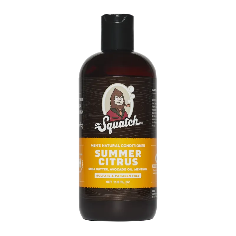 Dr. Squatch Men's Natural Conditioner 10.6 oz - Summer Citrus