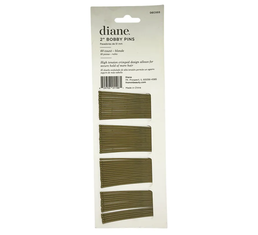 Diane 2 In Bobby Pins 60 Count Blonde | High Tension
