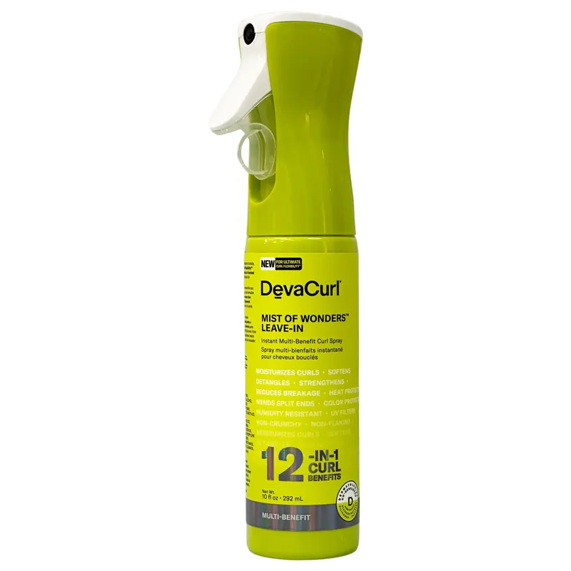 DevaCurl MULTI-BENEFIT Mist Of Wonders Leave-In Instant Multi-Benefit Curl Spray 10 oz / 292 ml
