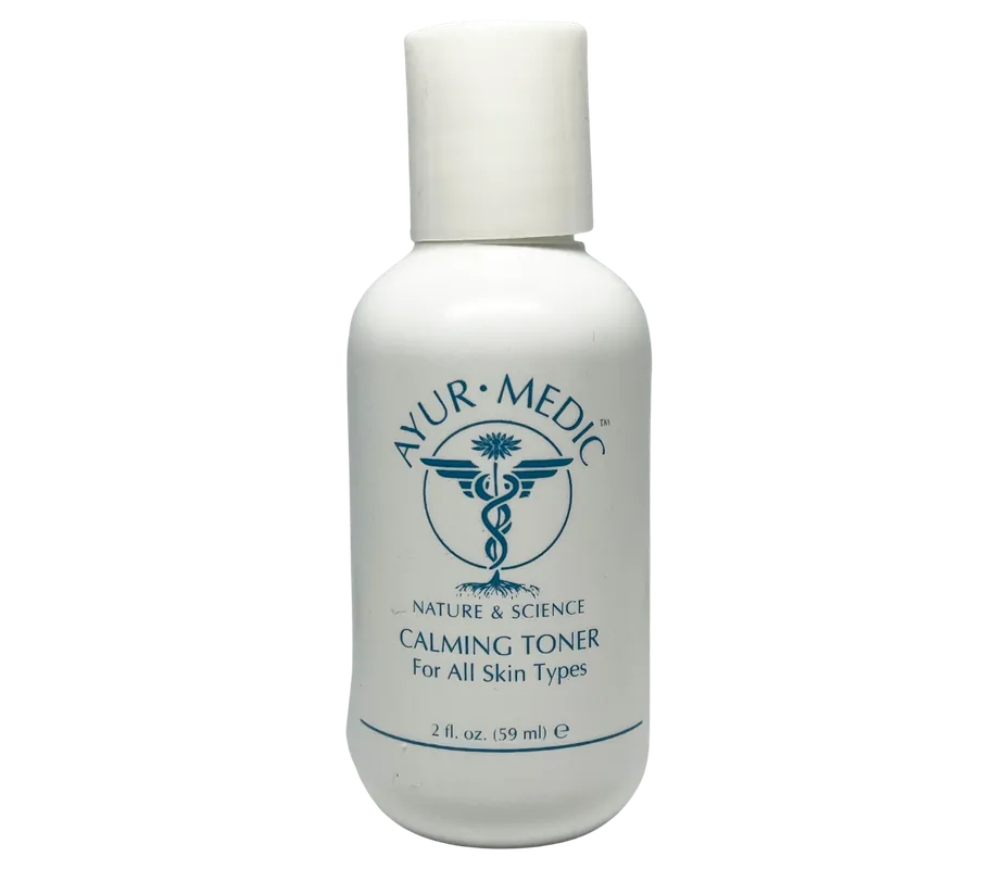 Ayur-Medic Calming Toner 2 oz / 59 ml - Travel Size | For All Skin Types