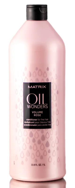 Matrix Oil Wonders Volume Rose Conditioner 33.8 oz | For Fine Hair