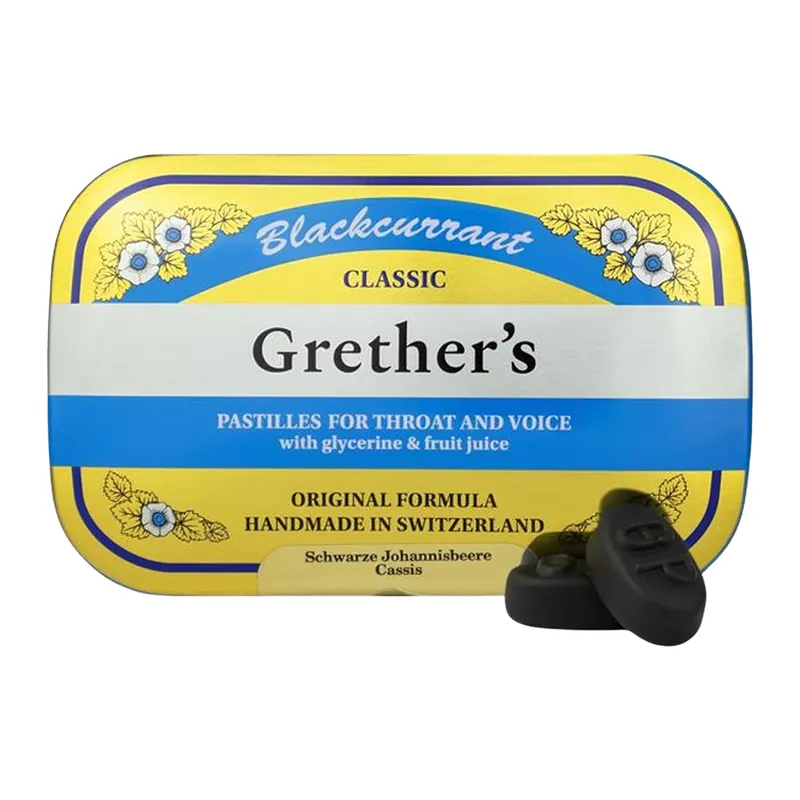 Grether's Pastilles 3.75 oz / 110 g - Blackcurrant Classic