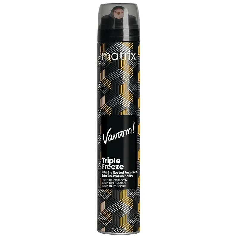 Matrix Vavoom Triple Freeze Hairspray Extra Dry Neutral Fragrance 9 oz / 255 g | High Hold