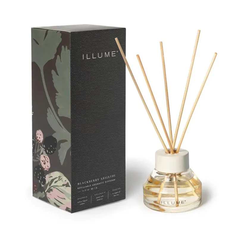 Illume Blackberry Absinthe Refillable Aromatic Diffuser 3 oz