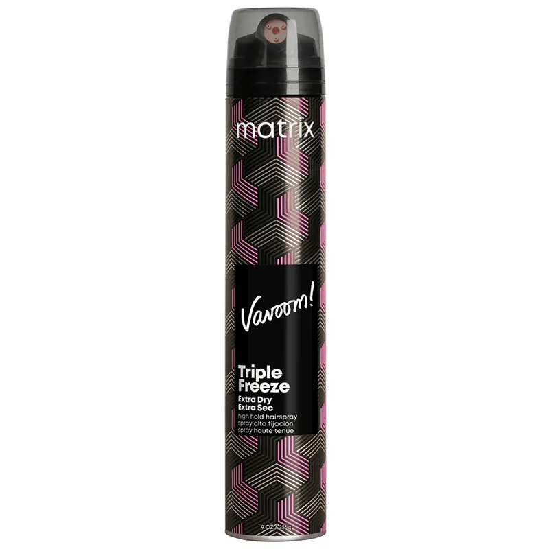 Matrix Vavoom Triple Freeze Hairspray Extra Dry 9 oz / 255 g | High Hold