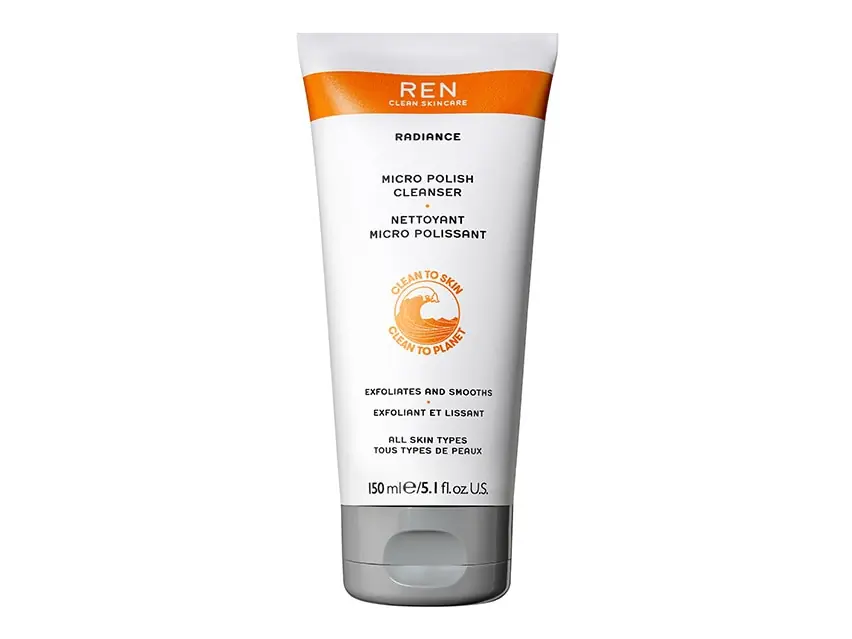 Ren Micro Polish Cleanser 5.1 oz | Exfoliates & Smooths