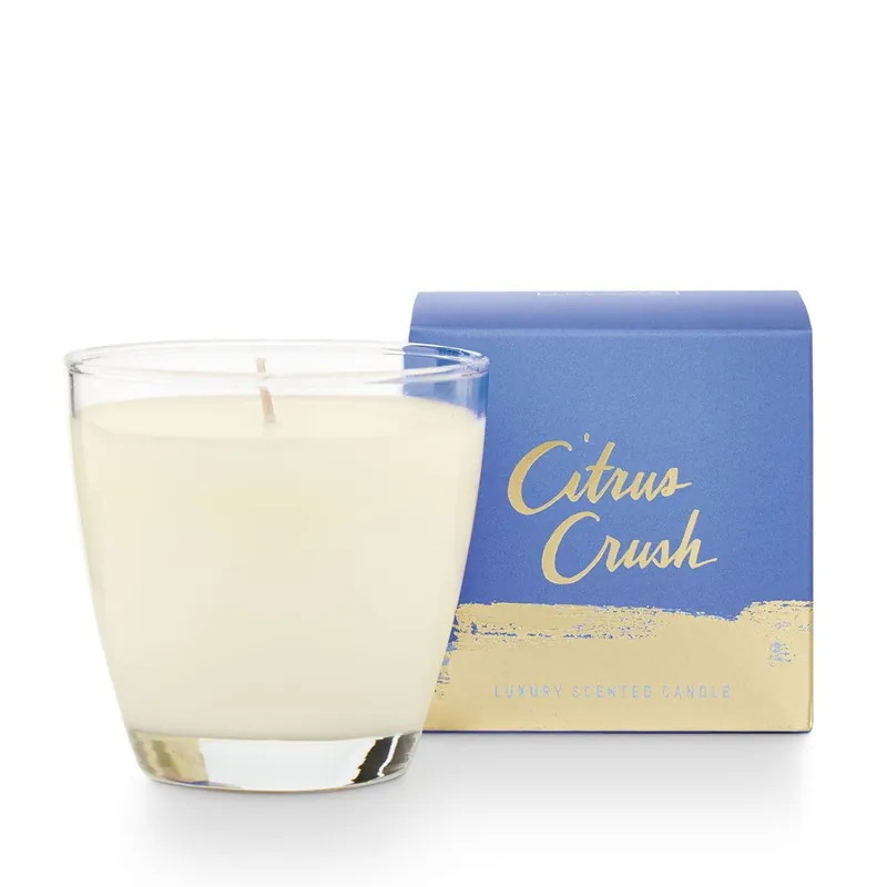 Illume Demi Boxed Glass Candle 4.7 oz / 135 g - Citrus Crush