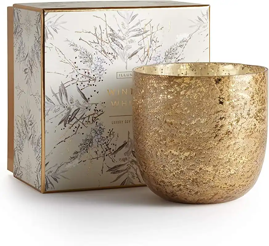 Illume Mercury Glass Candle 22 oz / 625 g - Winter White