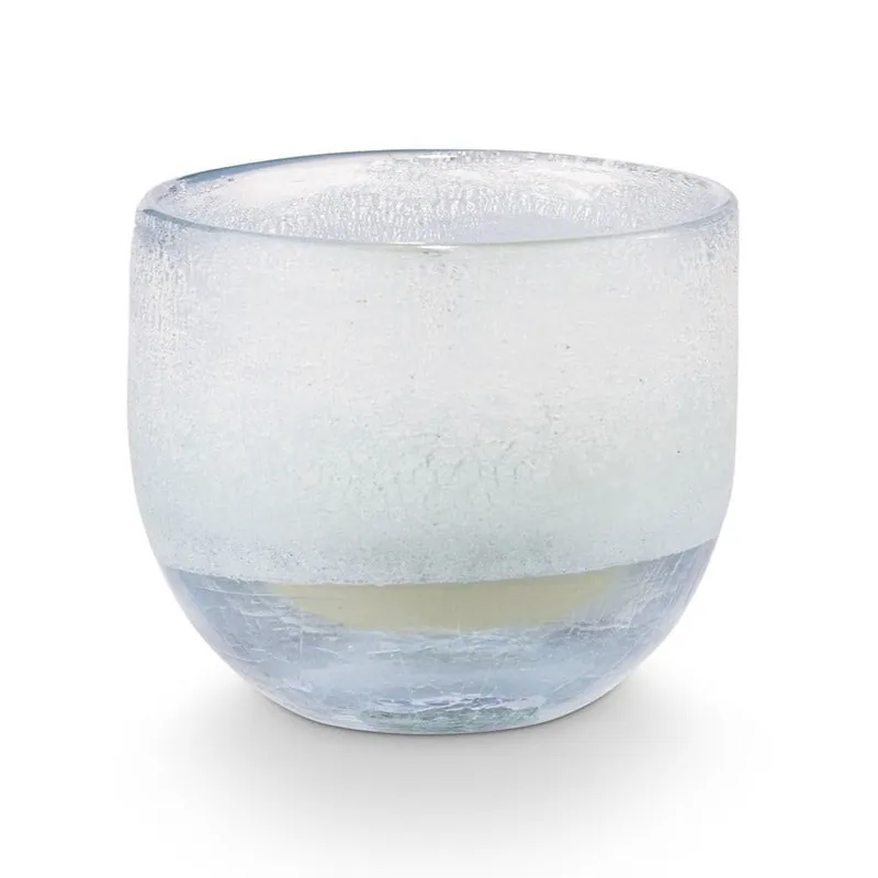 Illume Small Mojave Glass Candle 6.9 oz / 195 g- Citrus Crush